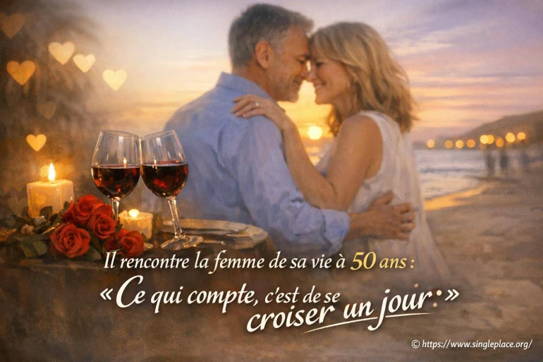 Témoignage : il rencontre la femme de sa vie à 50 ans