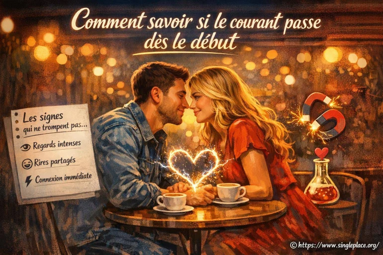 Comment savoir si le courant passe dès le début en amour ?