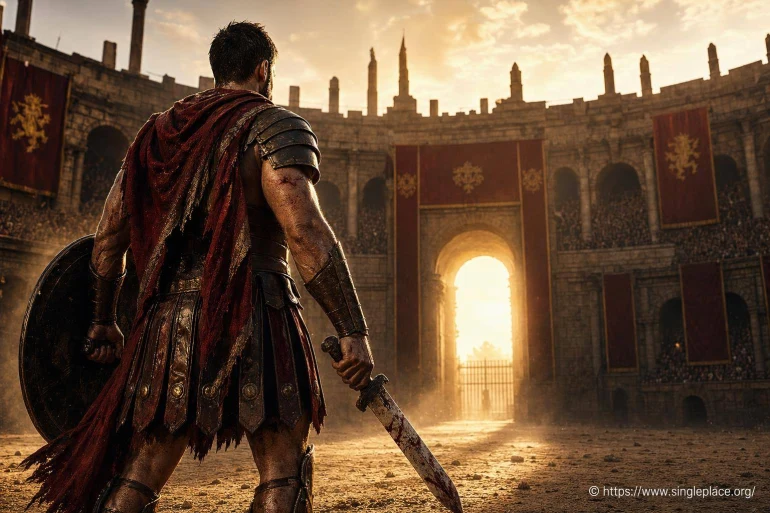 Traverser la vie avec force et honneur comme un gladiateur
