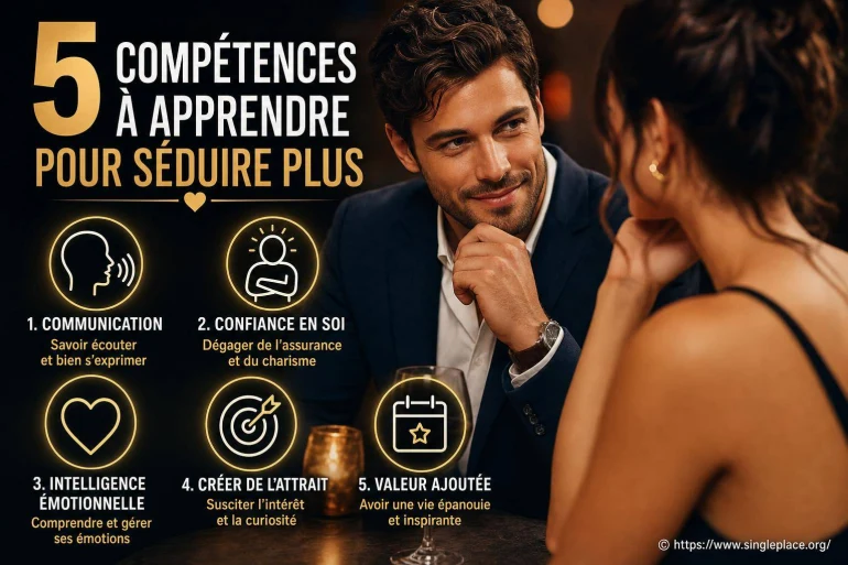 5 compétences utiles pour séduire plus efficacement
