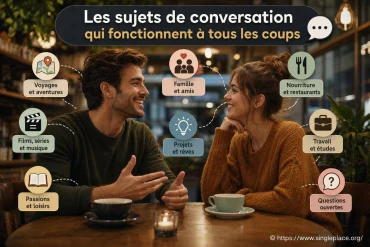 Les sujets de conversation qui fonctionnent à tous les coups en rendez-vous