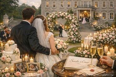Mariage romantique classique à gloster house avec sorcha et conor