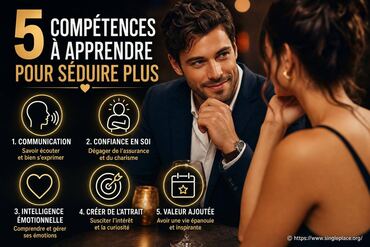 5 compétences utiles pour séduire plus efficacement